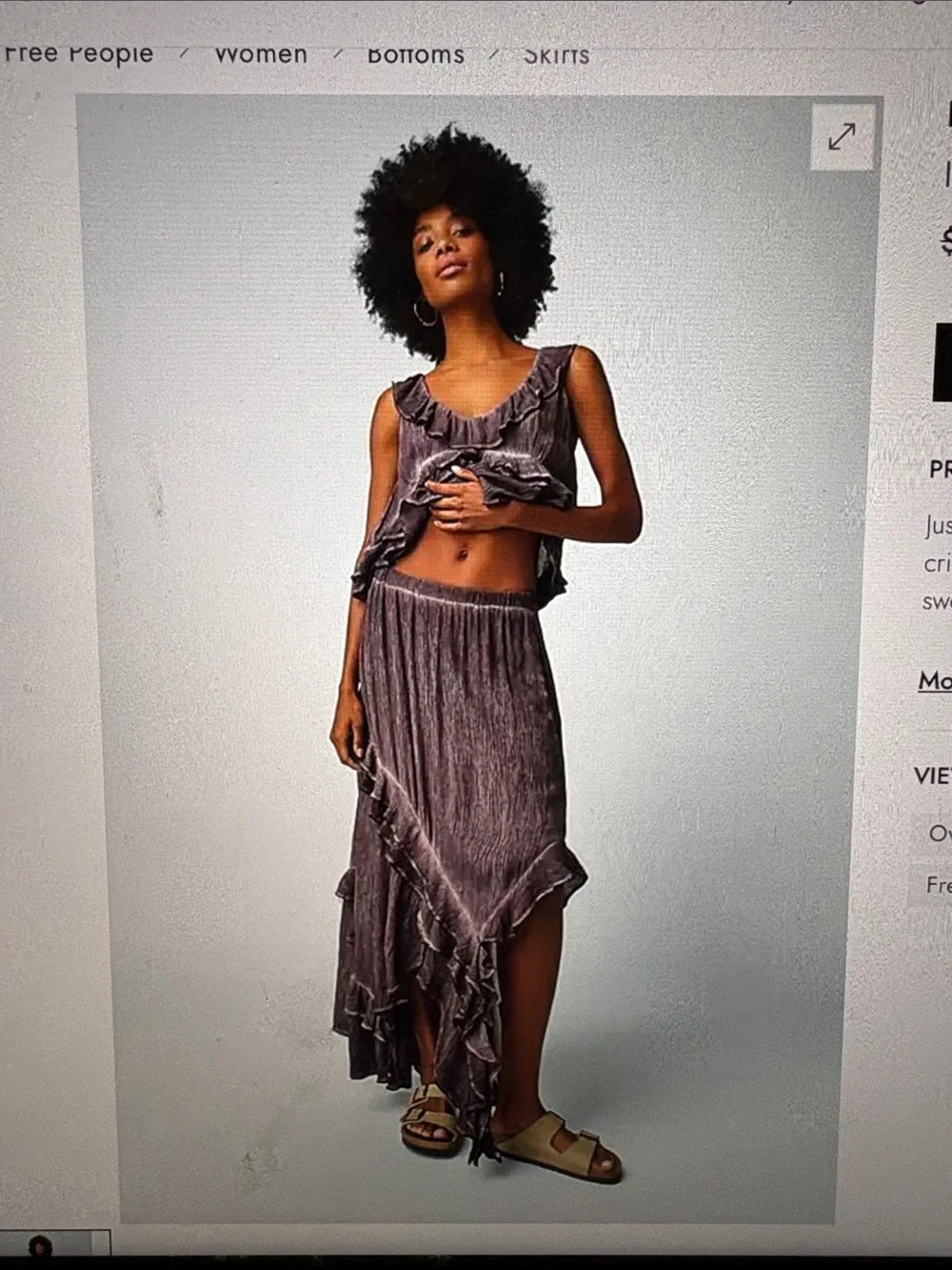 FREE PEOPLE IF ONLY Set XL - Picture 4 of 8